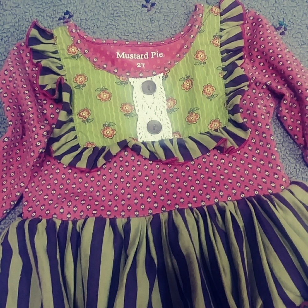 MUSTARD PIE 2 PC LITTLE GIRLS OUTFIT
